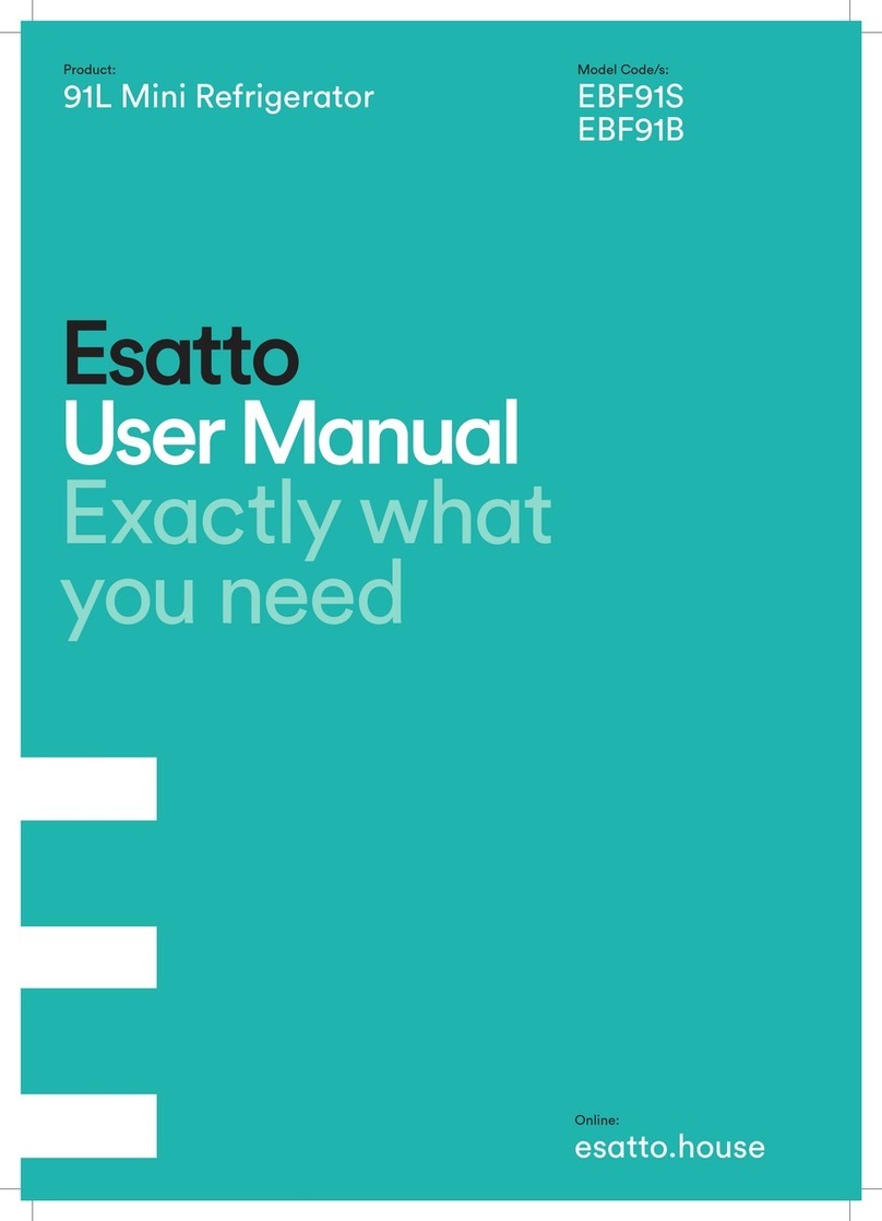 Esatto EBF91S User manual Esatto EBF91S User manual