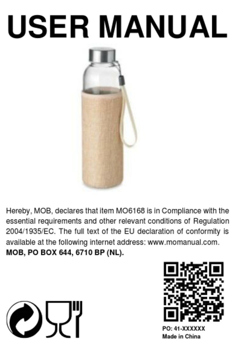 MOB MO6168 User manual