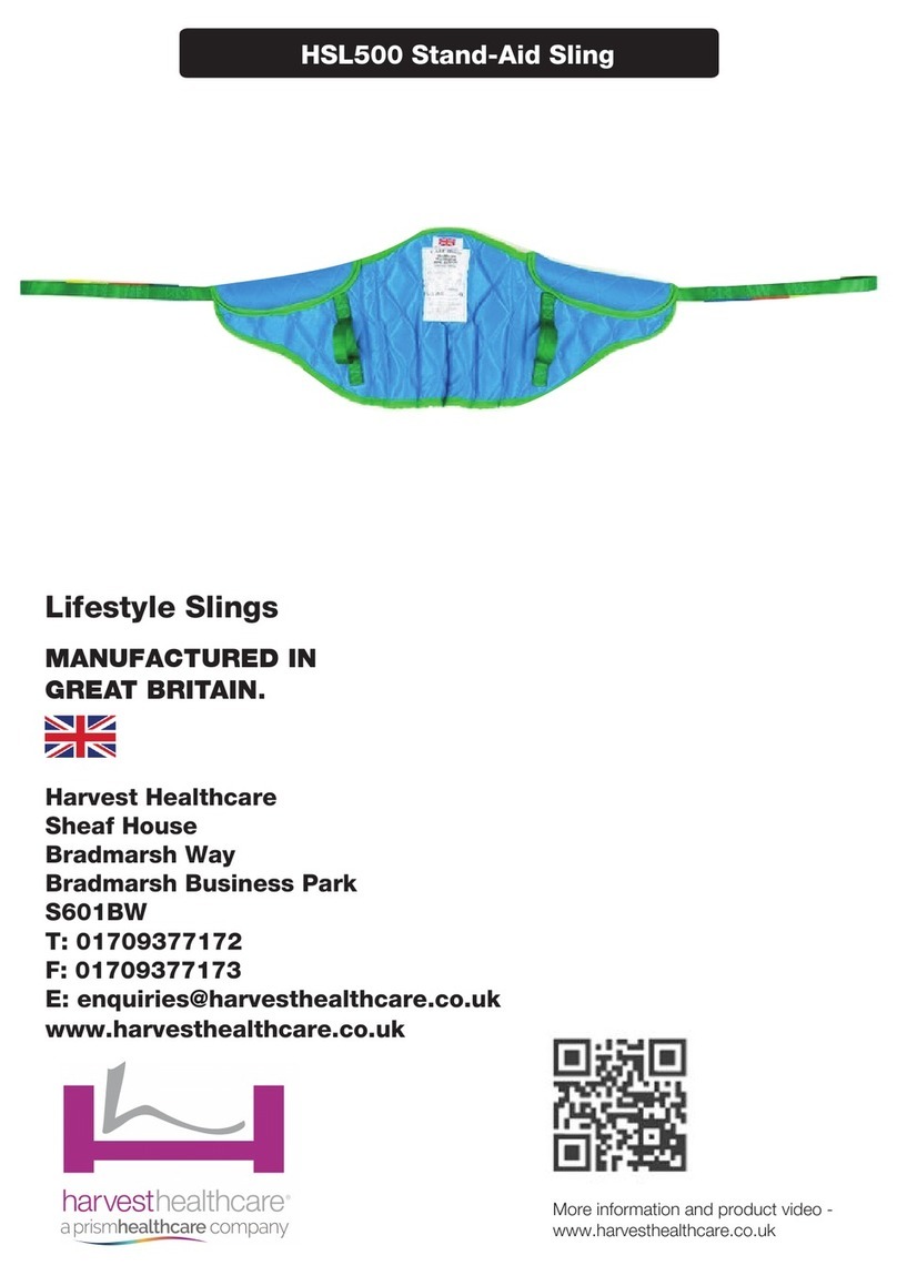 Harvest Healthcare HSL500 quick start guide