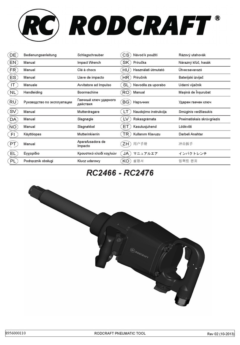 RODCRAFT RC2466 manual