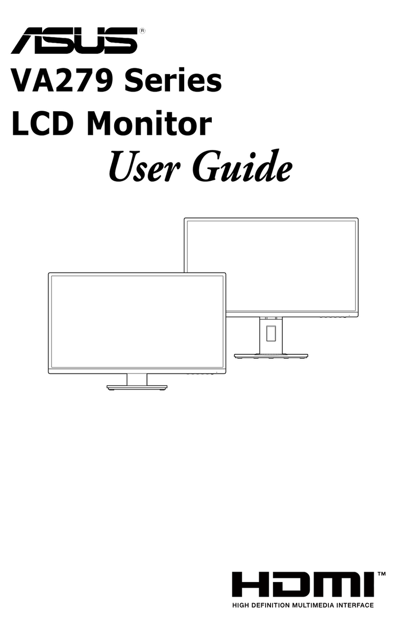 Asus VA279HAL User manual Asus VA279HAL User manual