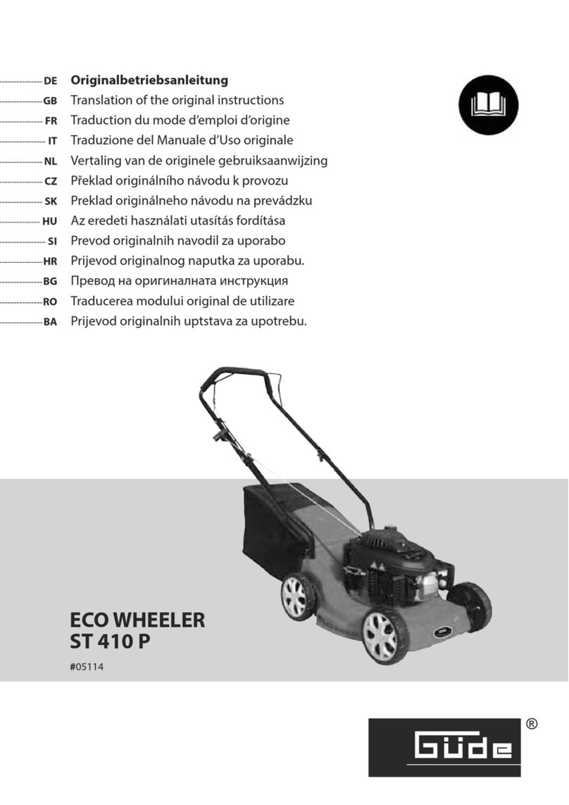 GÜDE ECO WHEELER ST 410 P User manual