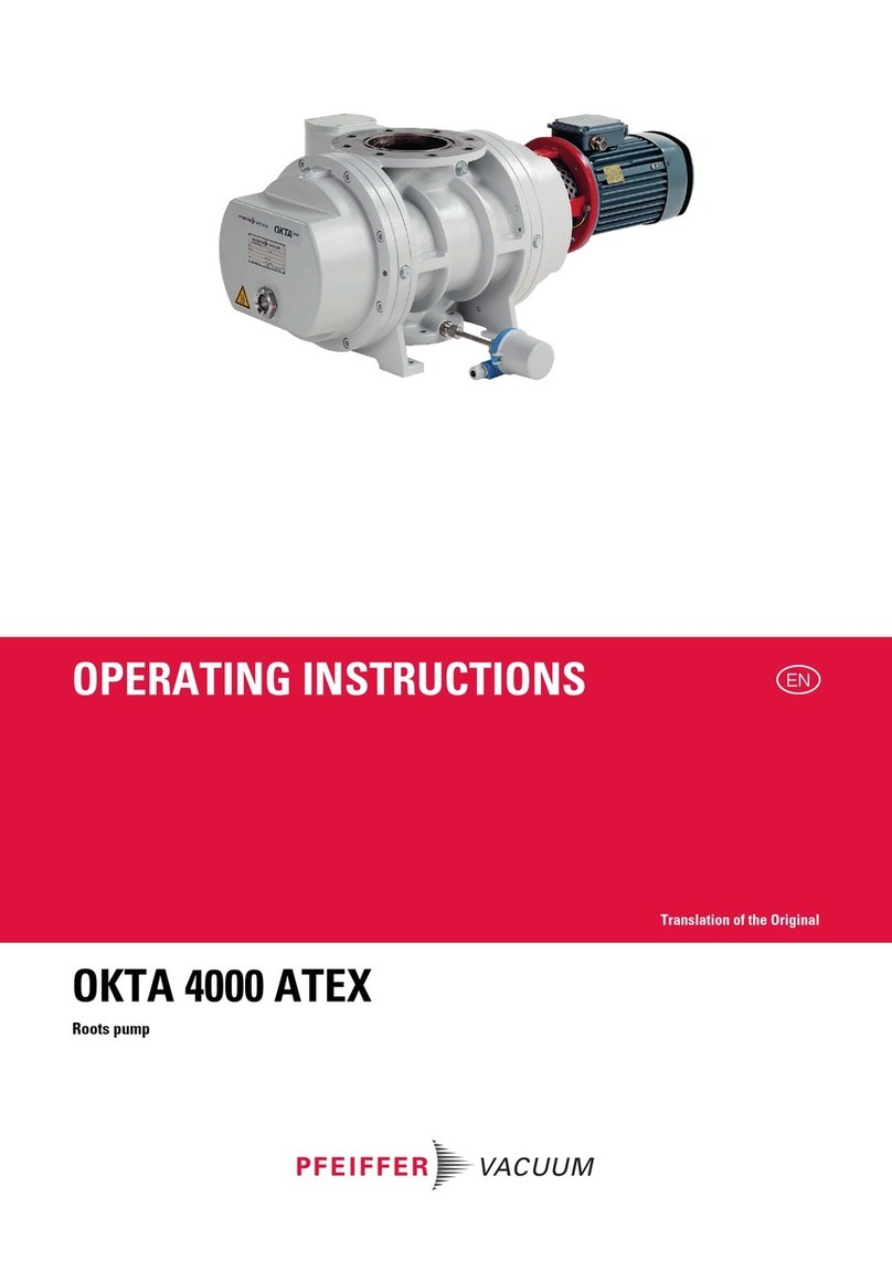 Pfeiffer Vacuum OKTA 4000 ATEX manual