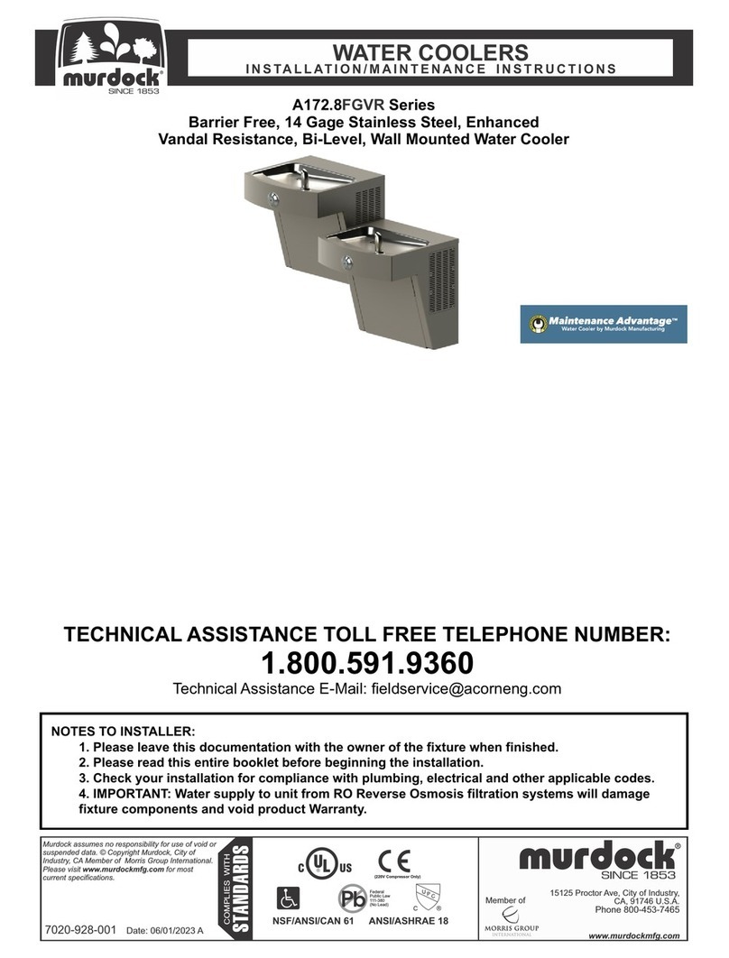 Murdock A172.8FGVR Series Installation and operating instructions Murdock A172.8FGVR Series Installation and operating instructions