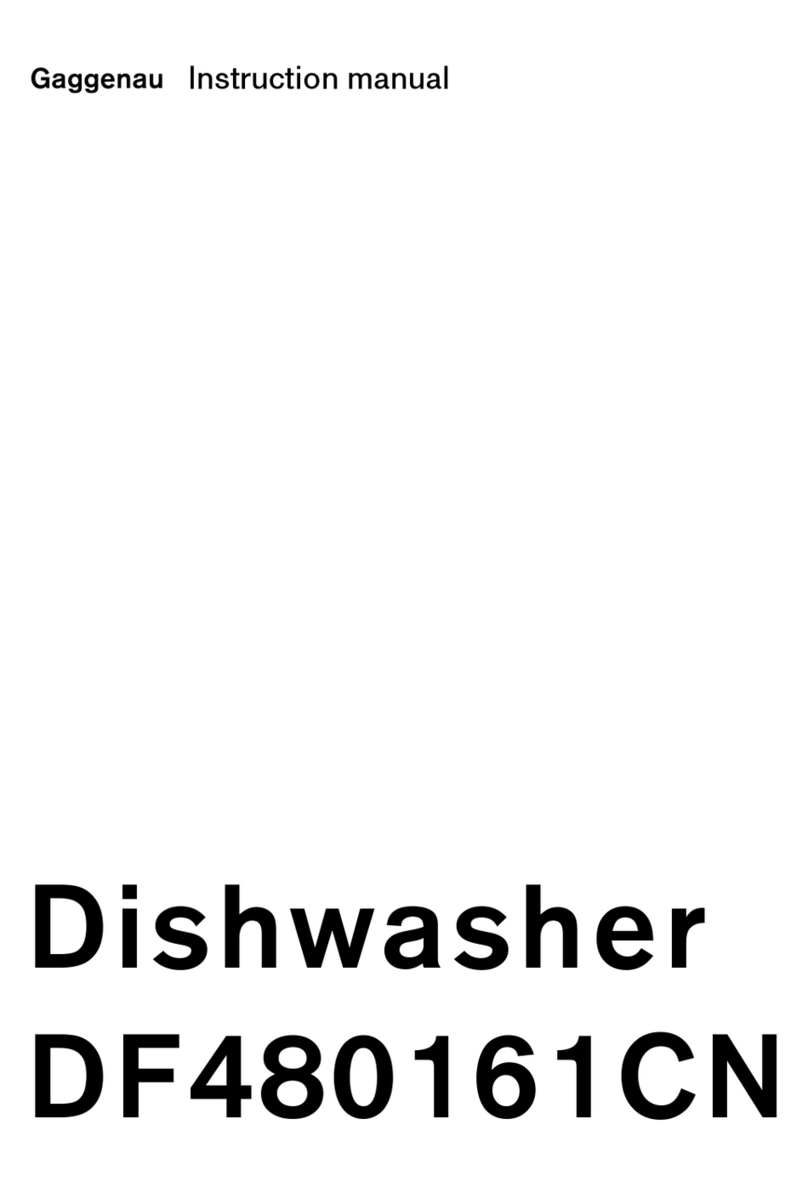 Gaggenau DF480161CN User manual