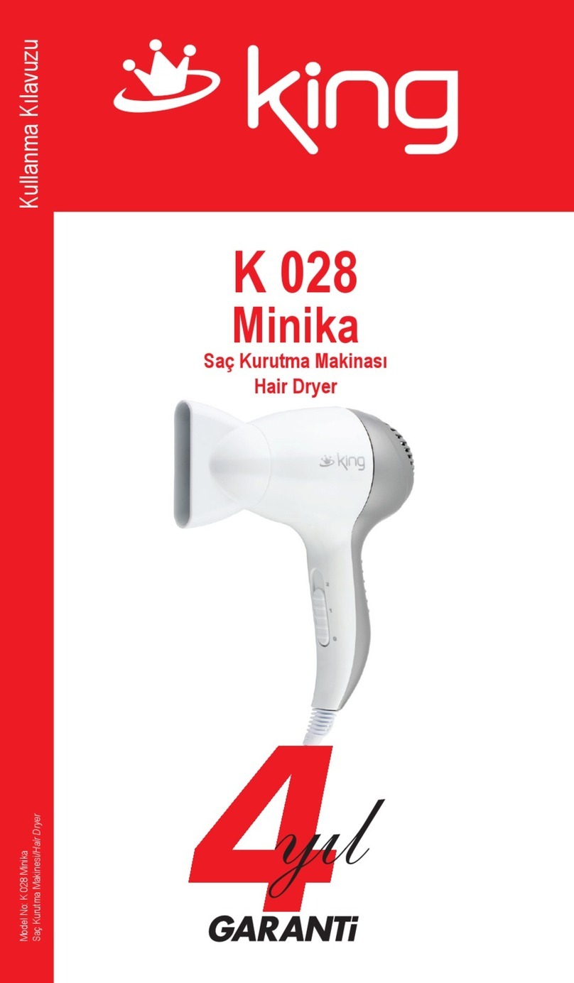KING K 028 Minika User manual
