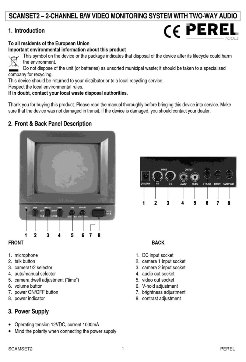 Perel SCAMSET2 User manual