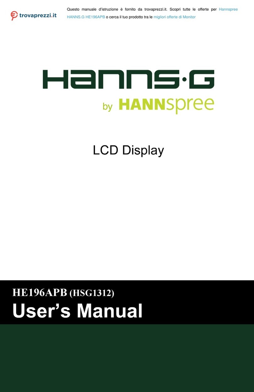 HANNspree HANNS.G HE196APB User manual