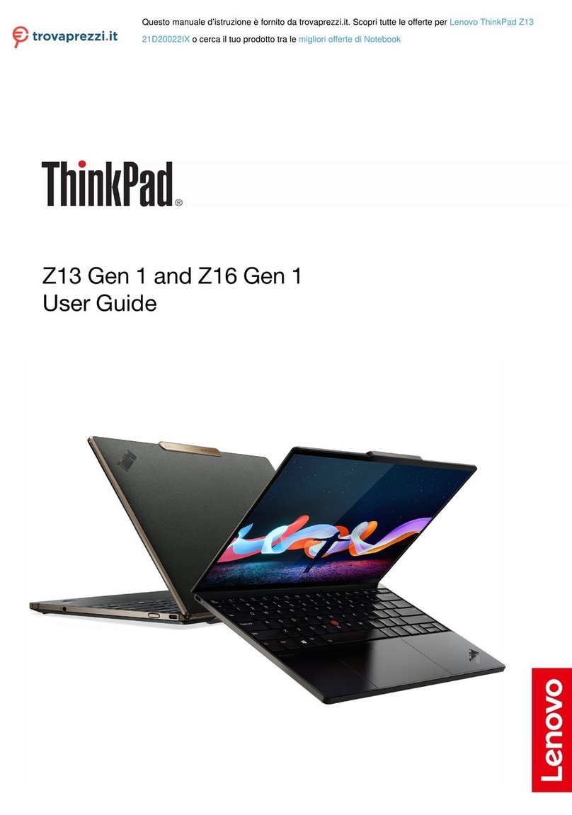 Lenovo ThinkPad 1 Gen Z13 User manual