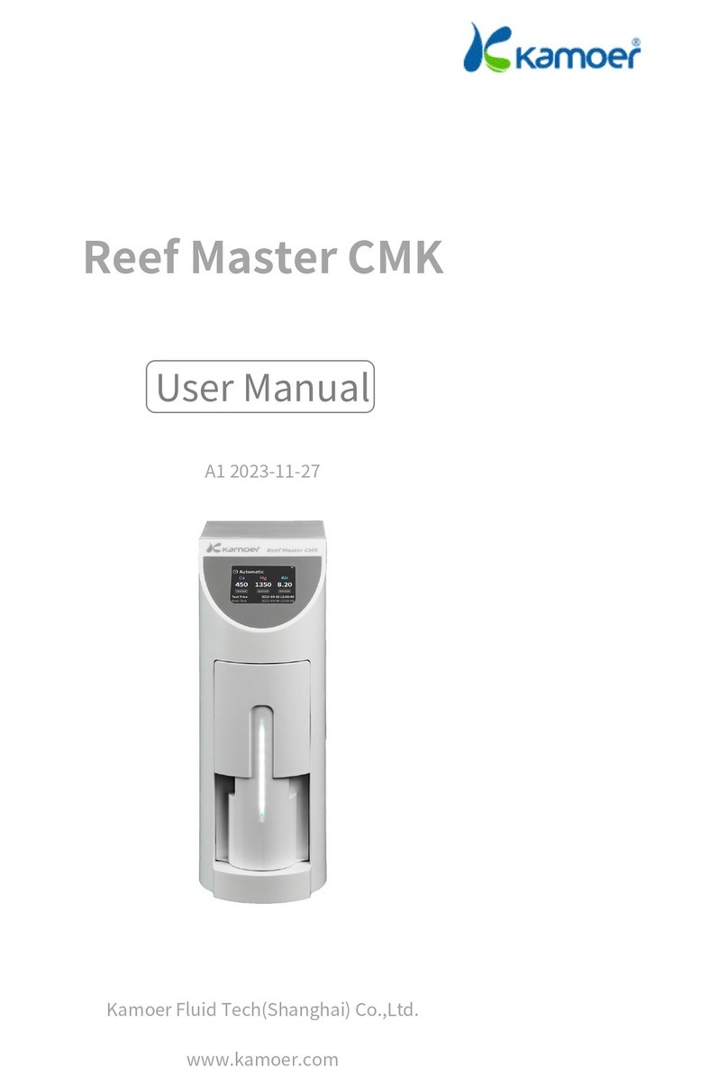 Kamoer Reef Master CMK User manual