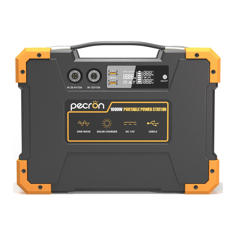 Pecron E1000 user manual