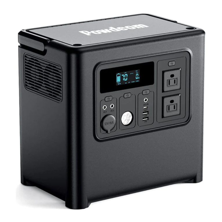 Powdeom EV1200 user manual