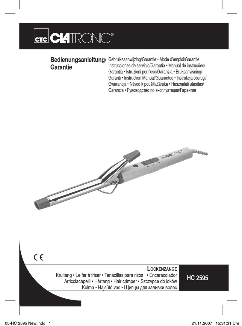 Clatronic HC 2595 User manual