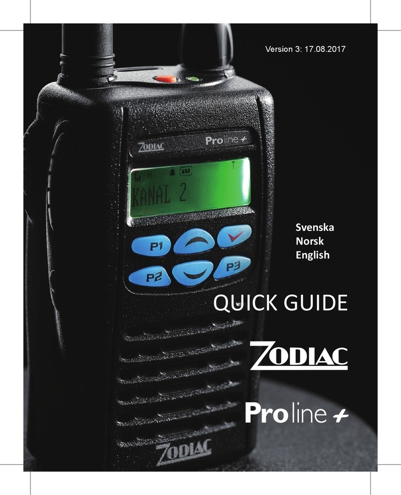 Zodiac Proline+ 400 quick guide
