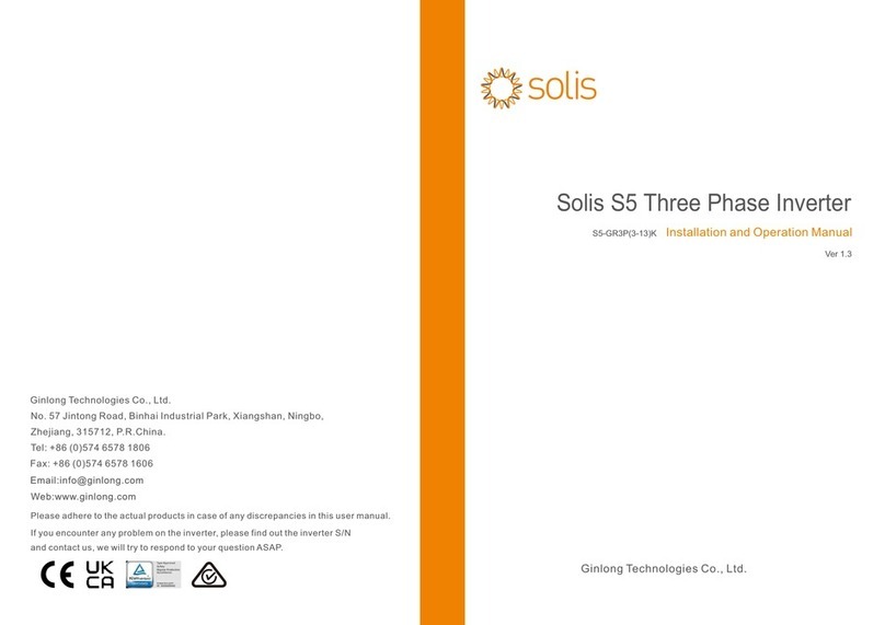 SOLIS S5-GR3P13K User manual SOLIS S5-GR3P13K User manual