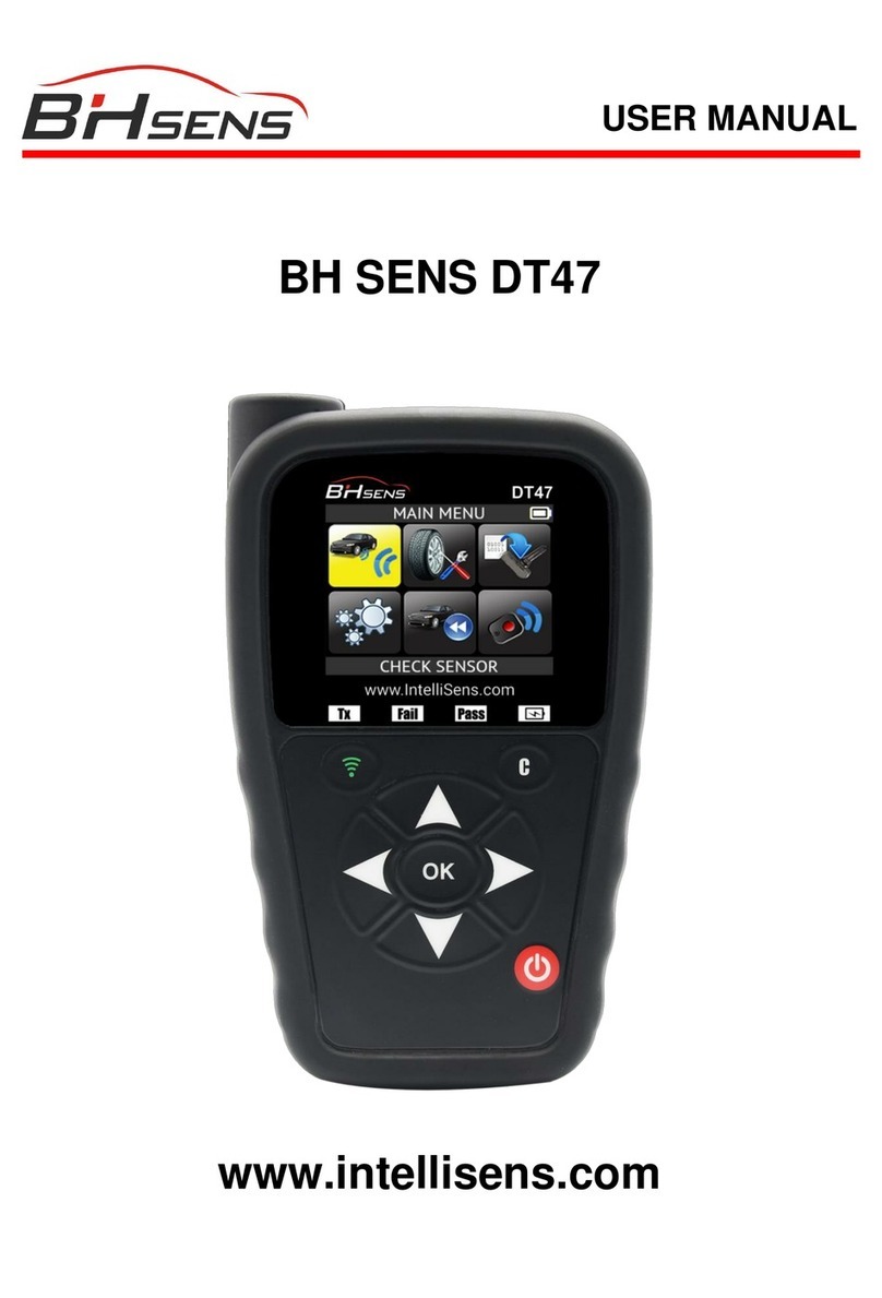IntelliSense BH SENS DT47 User manual