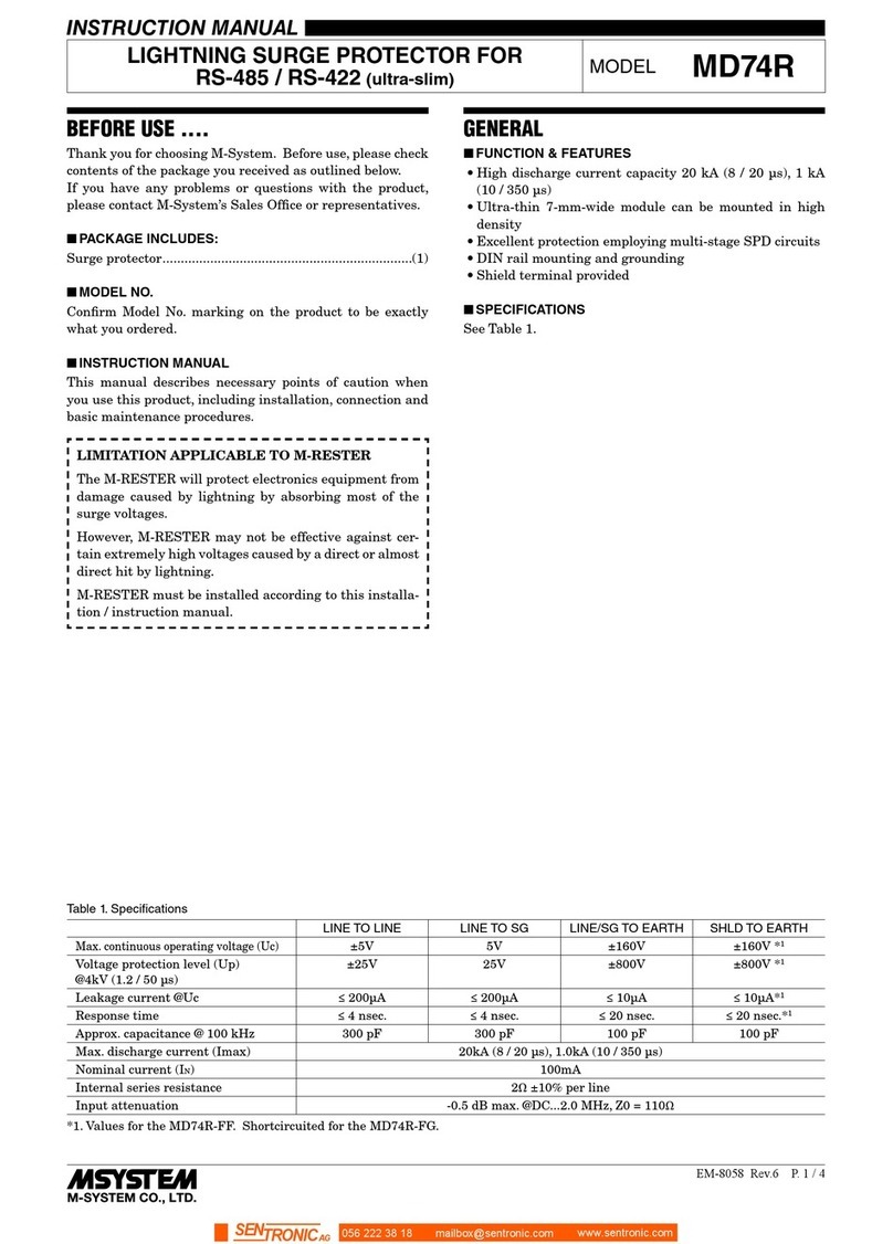 M-system MD74R instruction manual M-system MD74R instruction manual