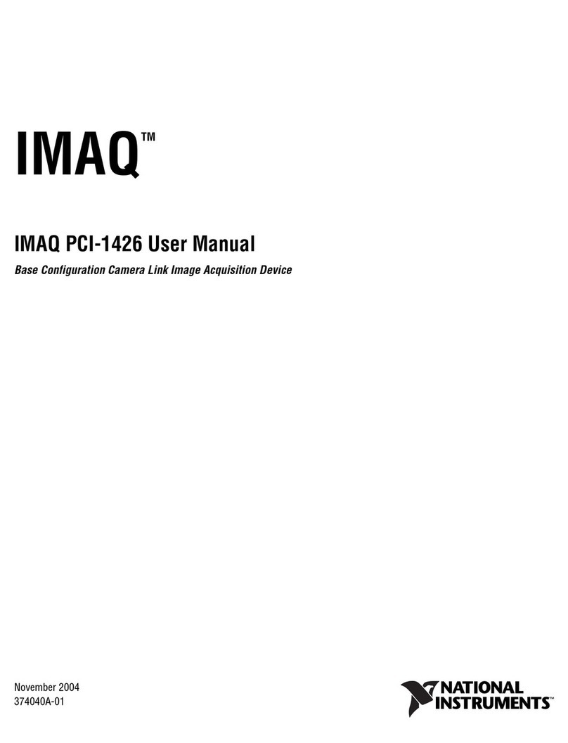 National Instruments IMAQ PCI-1426 user manual