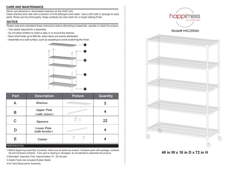 Safavieh happimess HAC2004A manual Safavieh happimess HAC2004A manual