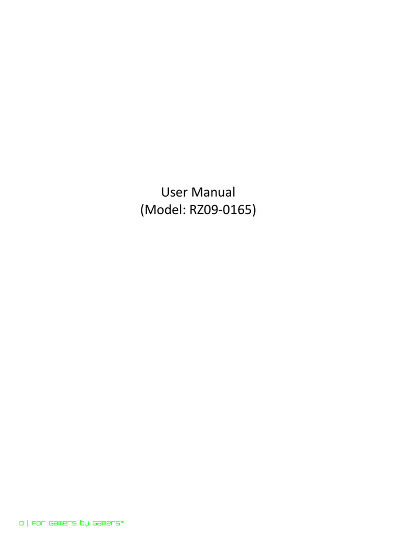 Razer RZ09-0165 user manual