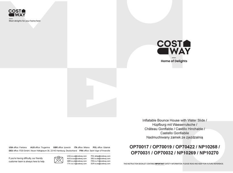 Costway OP70017 User manual