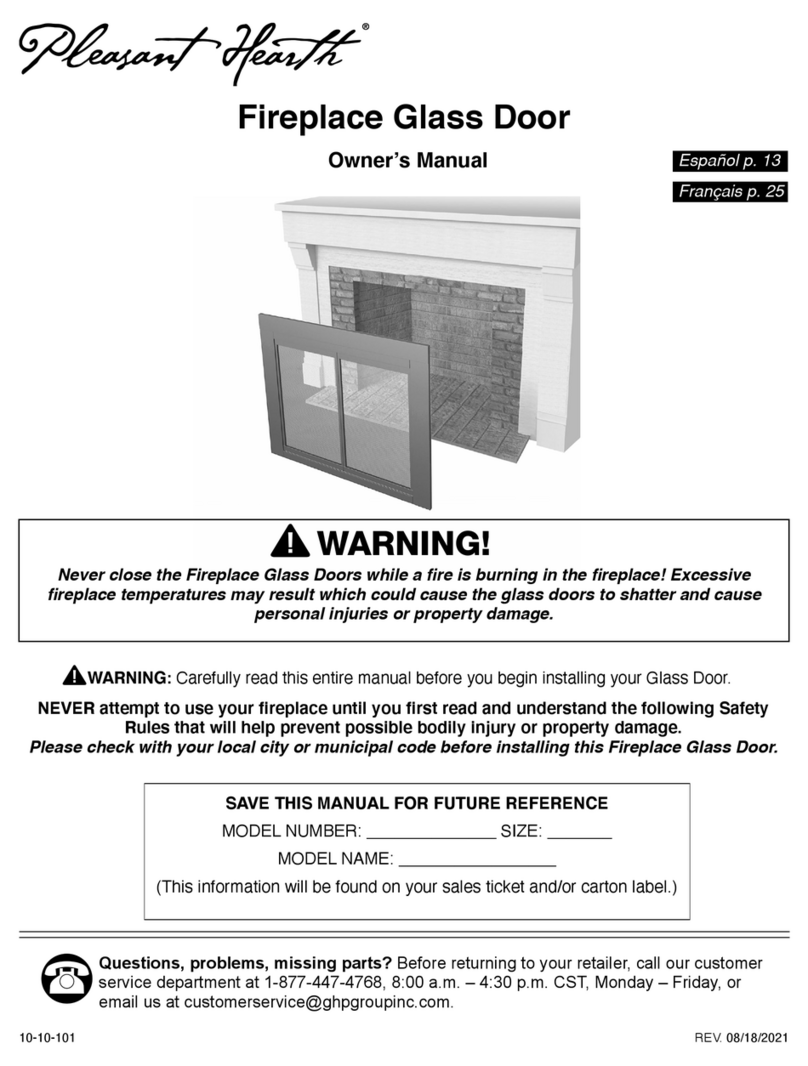 GHP Group Pleasant Hearth FN-5701 owner's manual