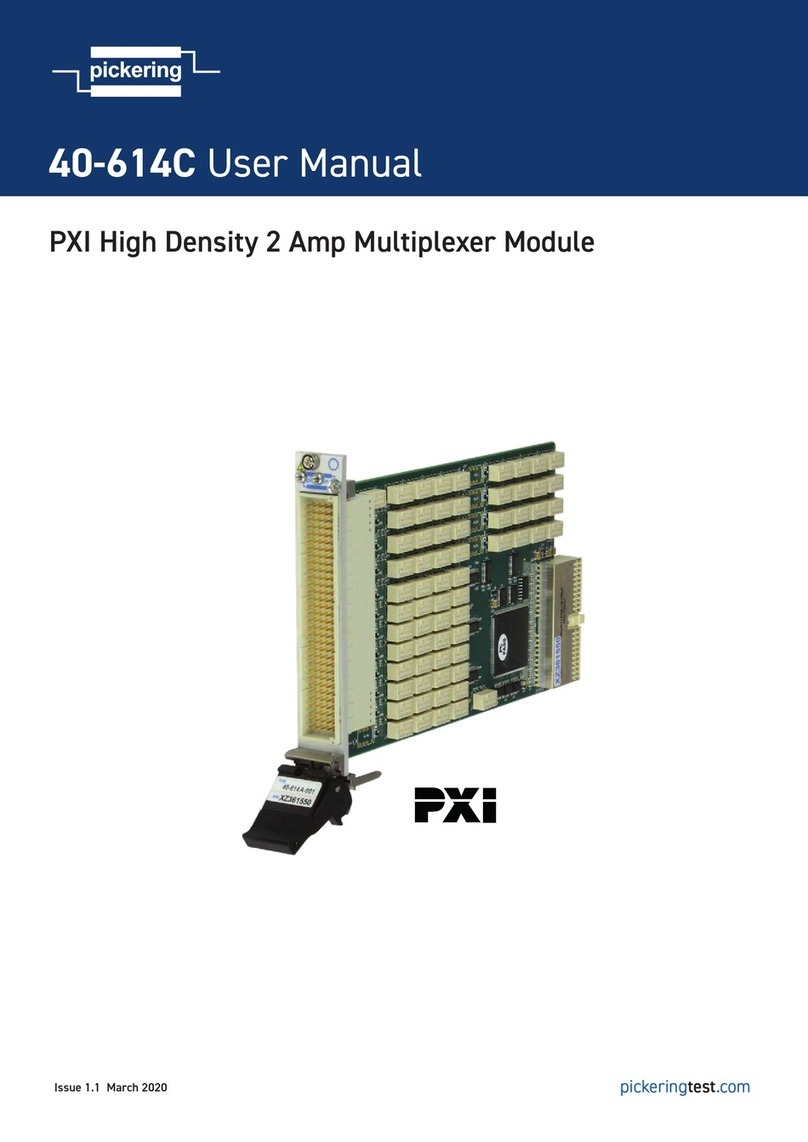 Pickering 40-614C User manual