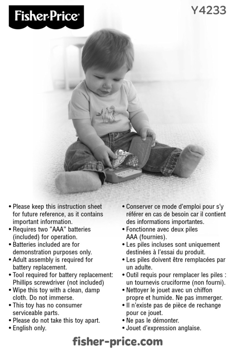 Fisher-Price Y4233 manual
