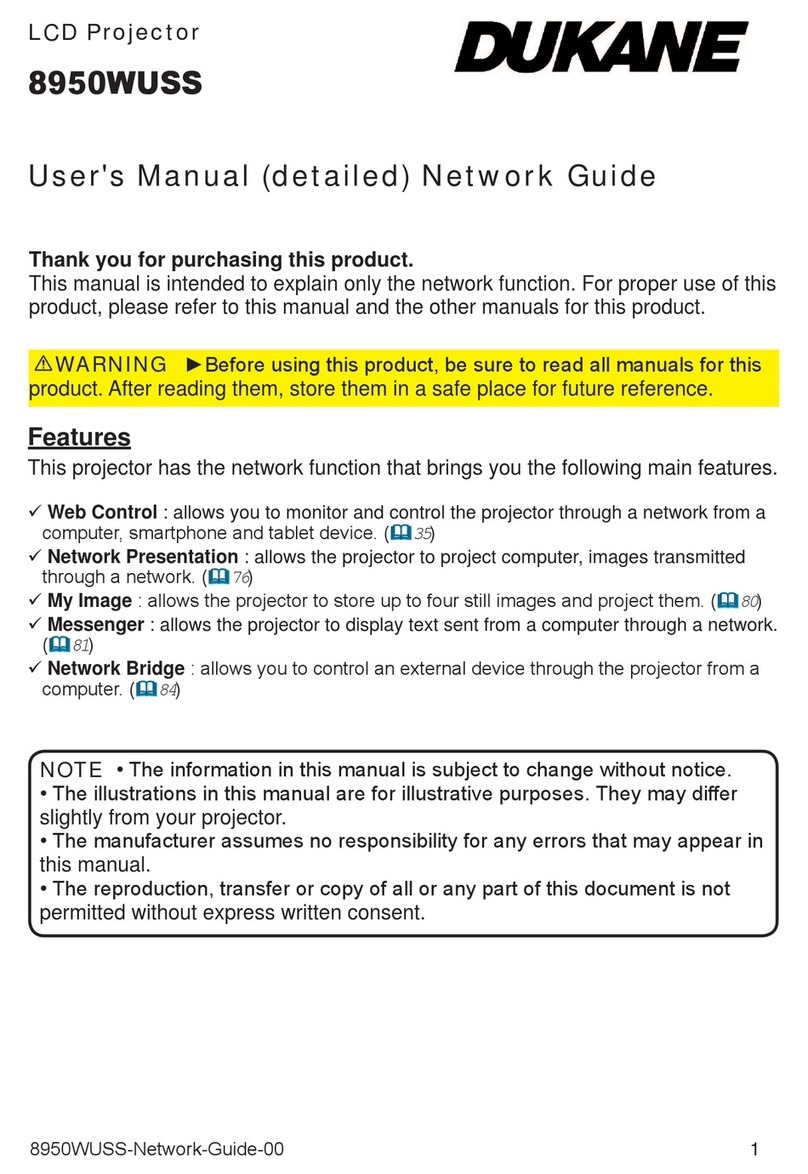 Dukane 8950WUSS User manual-network guide