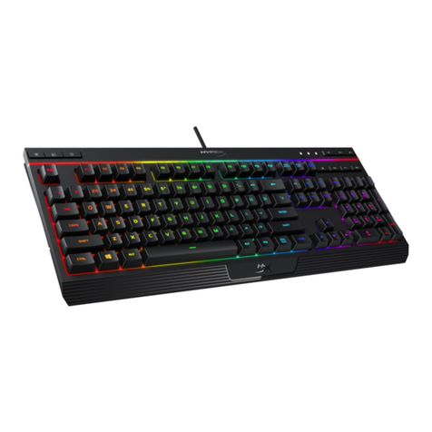 HyperX Alloy Core RGB HX-KB5ME2-US User manual HyperX Alloy Core RGB HX-KB5ME2-US User manual
