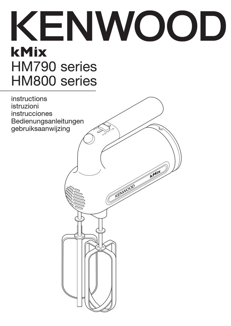 Kenwood kMix HM800 series User manual