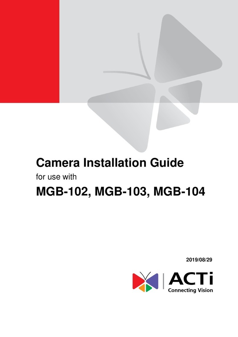 ACTi MGB-102 installation guide