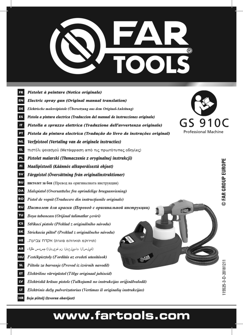 Far Tools GS 910C Original manual