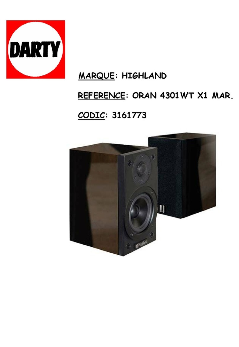 HIGHLAND AUDIO AINGEL manual