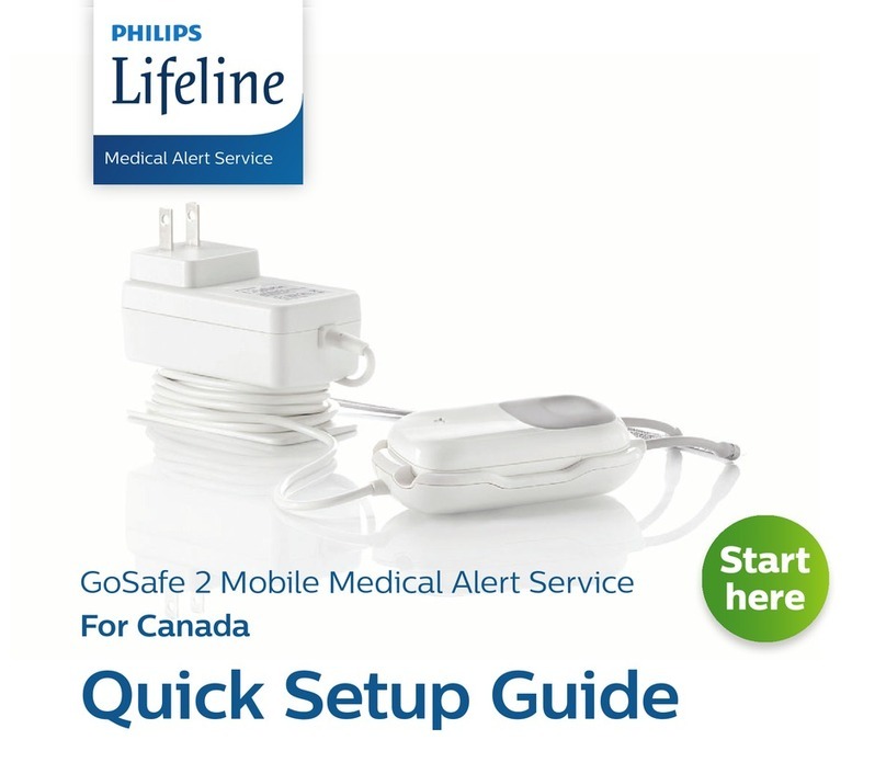 Philips Lifeline GoSafe 2 User manual