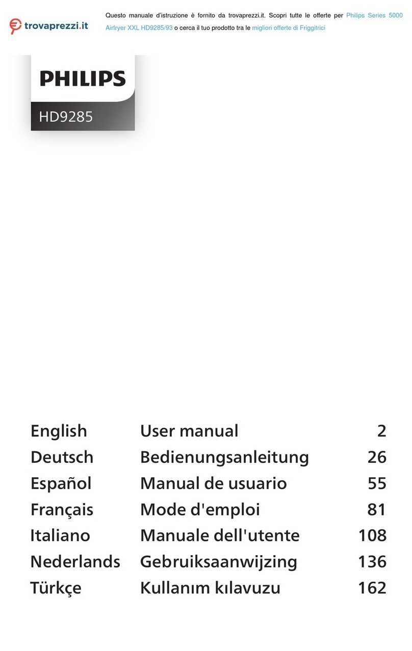 Philips Essence 5000 Series user manual