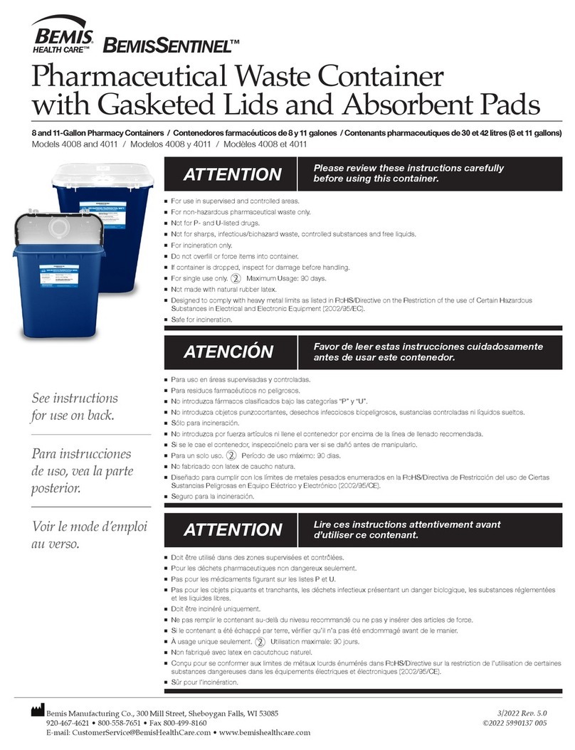 BEMIS BemisSentinel 4008 manual