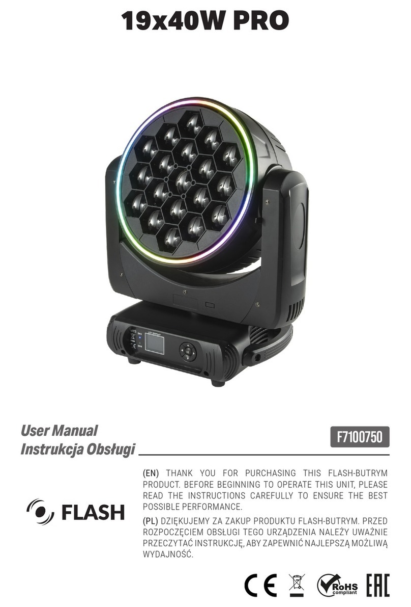 Flash 19x40W PRO user manual