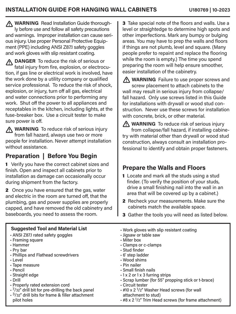 HAMPTON BAY KW2430-SDV installation guide HAMPTON BAY KW2430-SDV installation guide