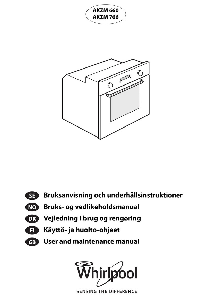 Whirlpool AKZM 766 User and maintenance manual