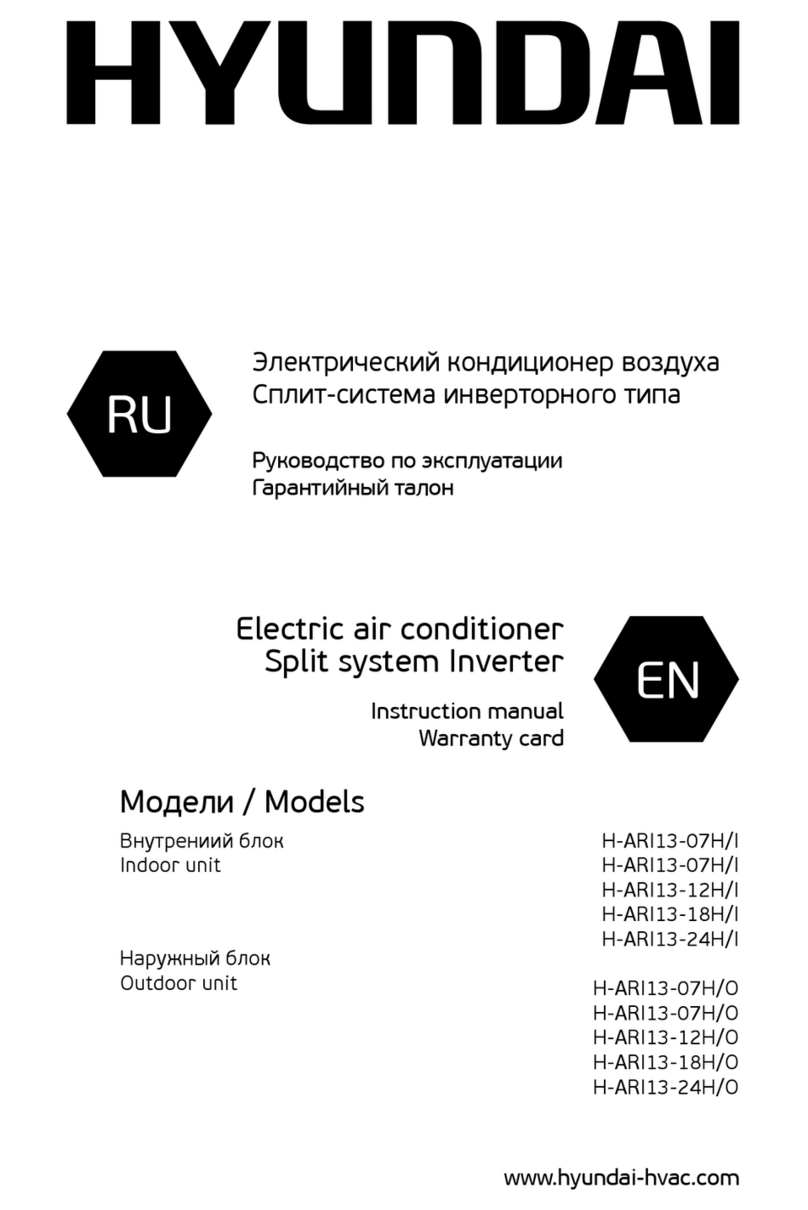 Hyundai H-ARI13-07H/I User manual