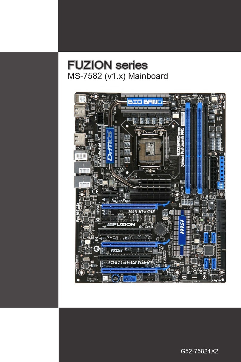 MSI FUZION Series manual