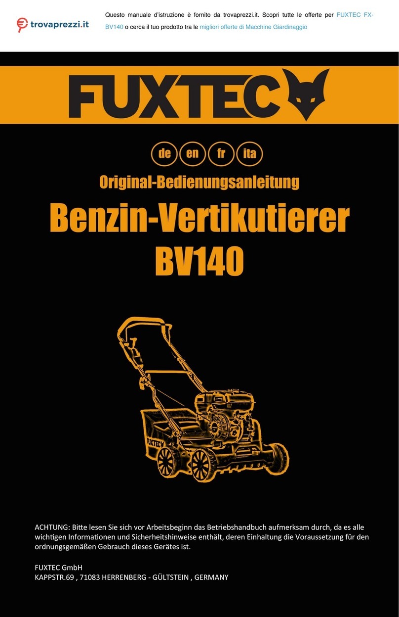 FUXTEC FX-BV140 User manual