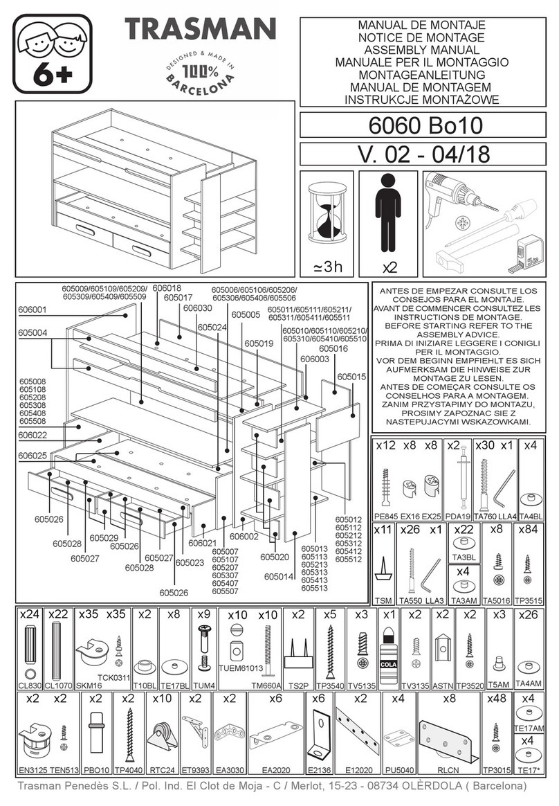 Trasman 6060 Bo10 Assembly manual