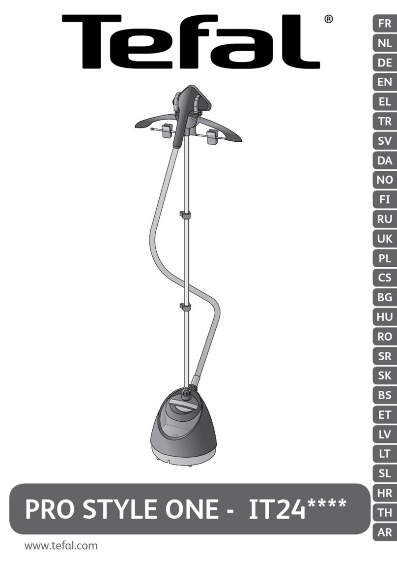 TEFAL Pro Style One IT2460E0 manual