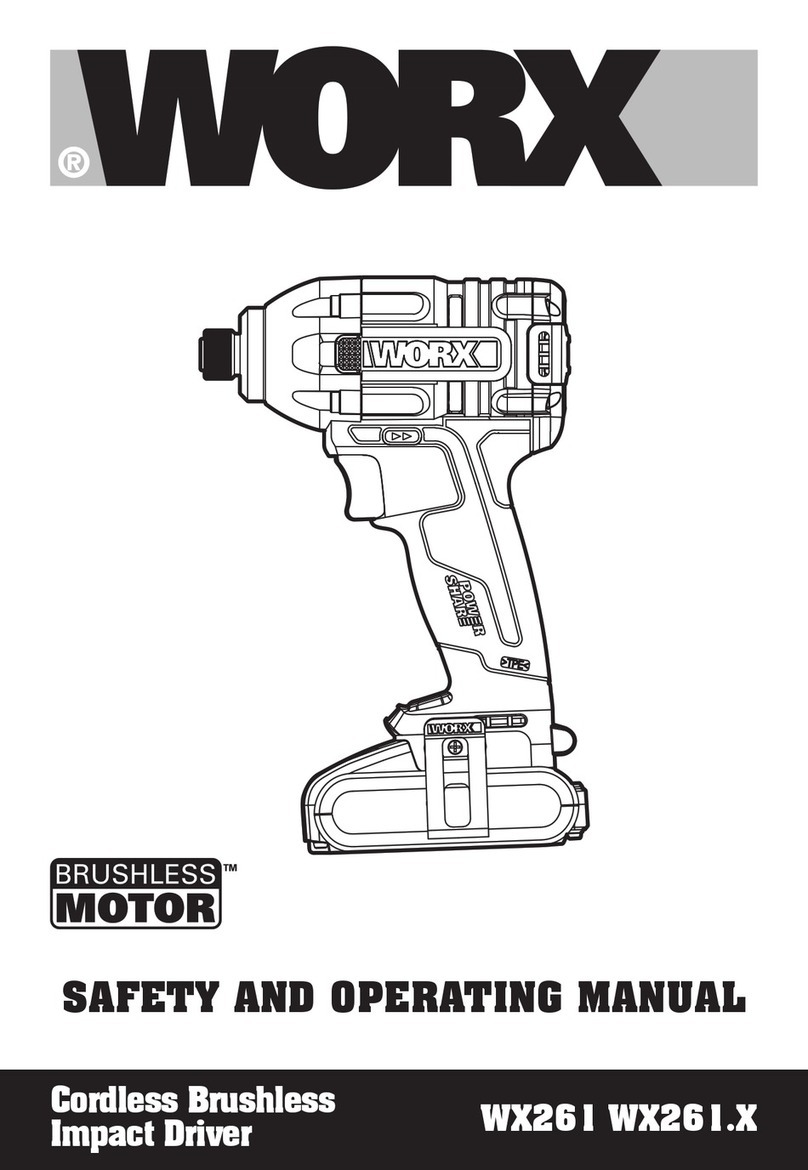 Worx WX261.X Installation manual