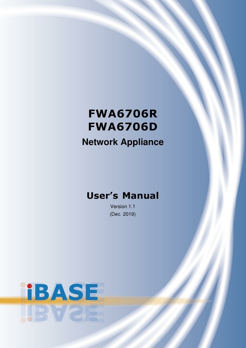 IBASE Technology FWA6706D User manual