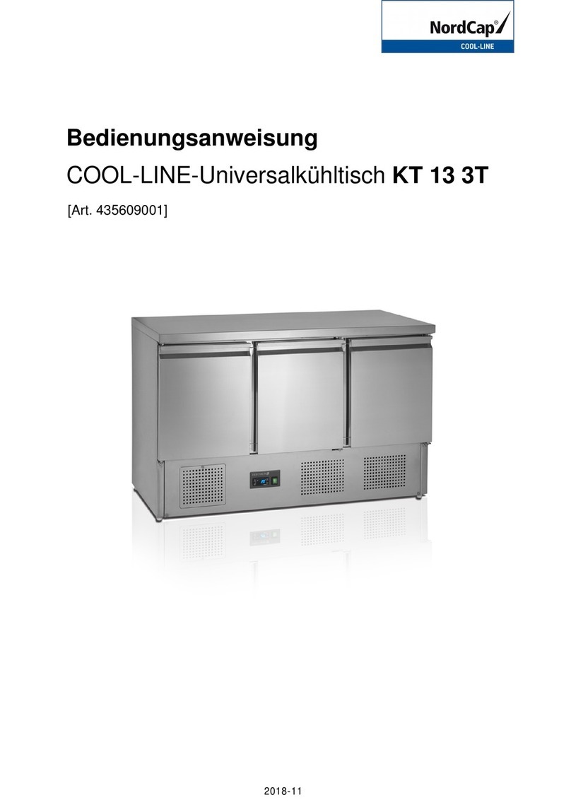 Nordcap COOL-LINE KT 13 3T User manual