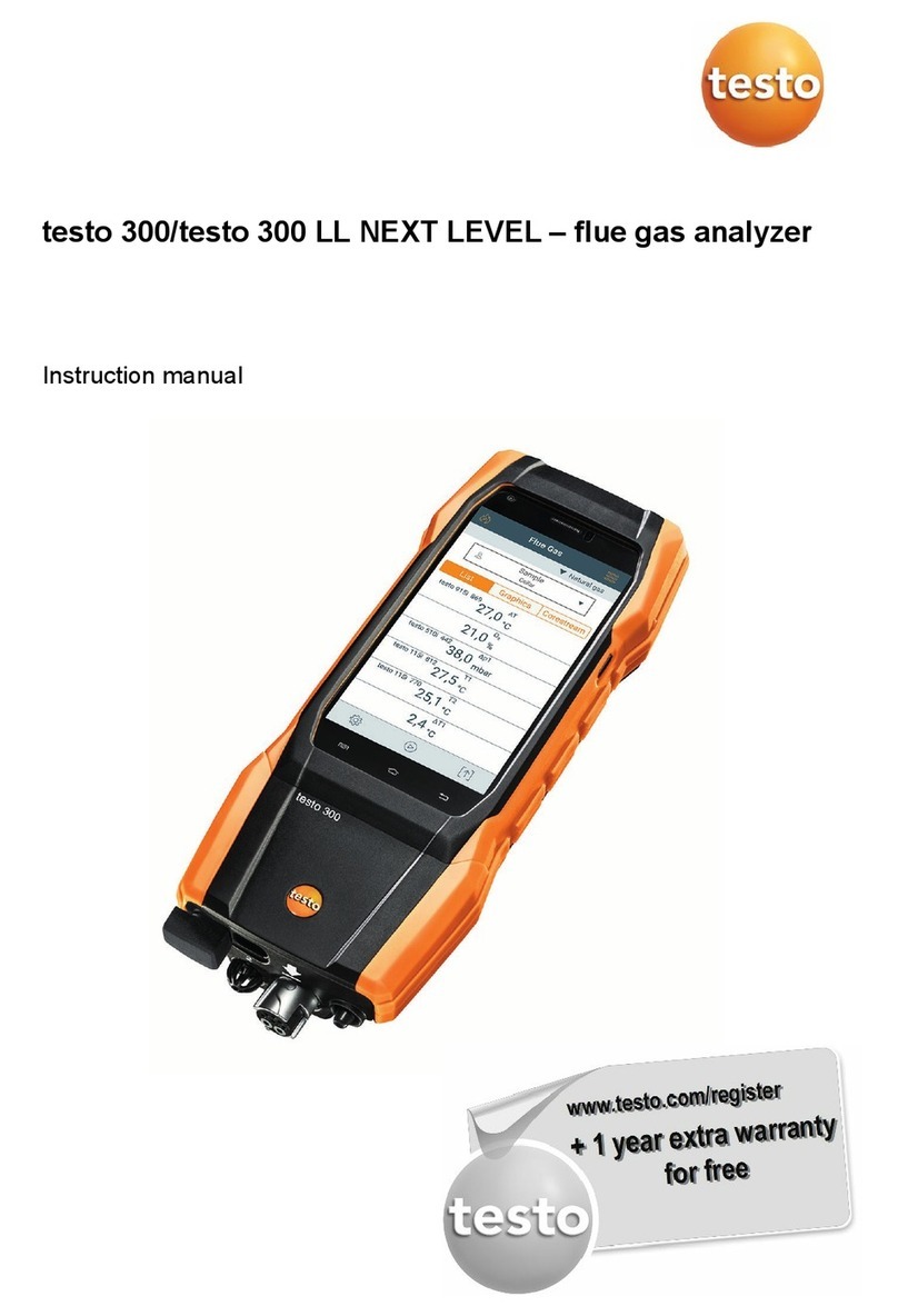 TESTO 300 LL instruction manual