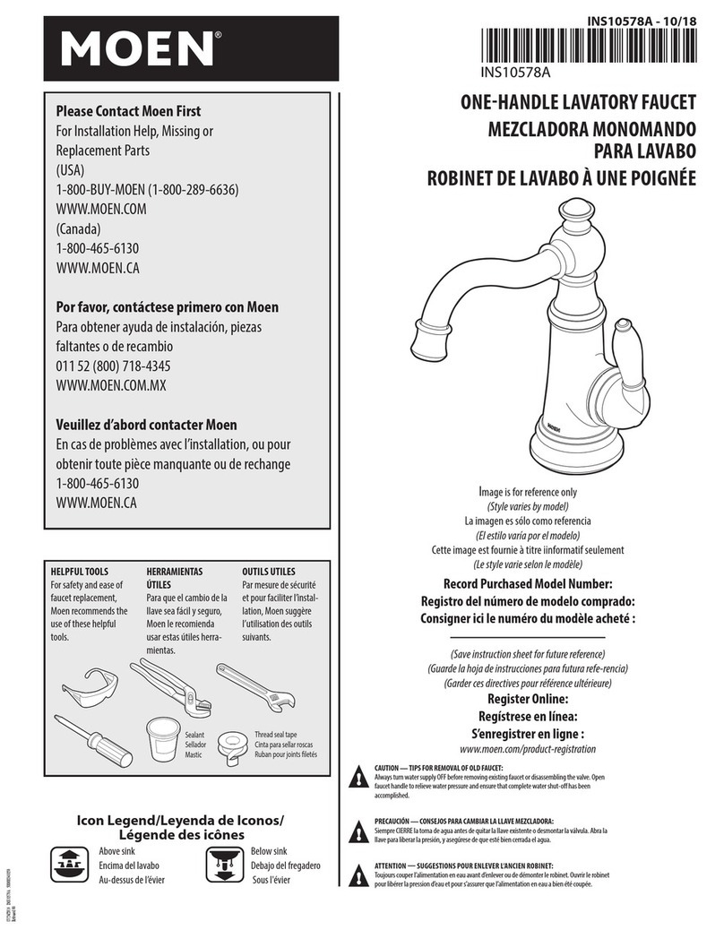 Moen S6202ORB User manual